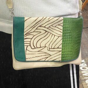 Adrissa Handbag - Cross body /  Clutch in faux leather